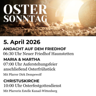 Ostersonntag in der Christuskirche 
